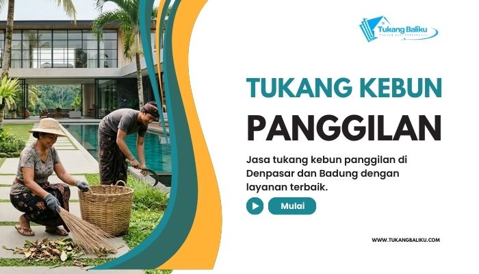 Tukang Kebun Panggilan di Denpasar dan Seputaran Badung